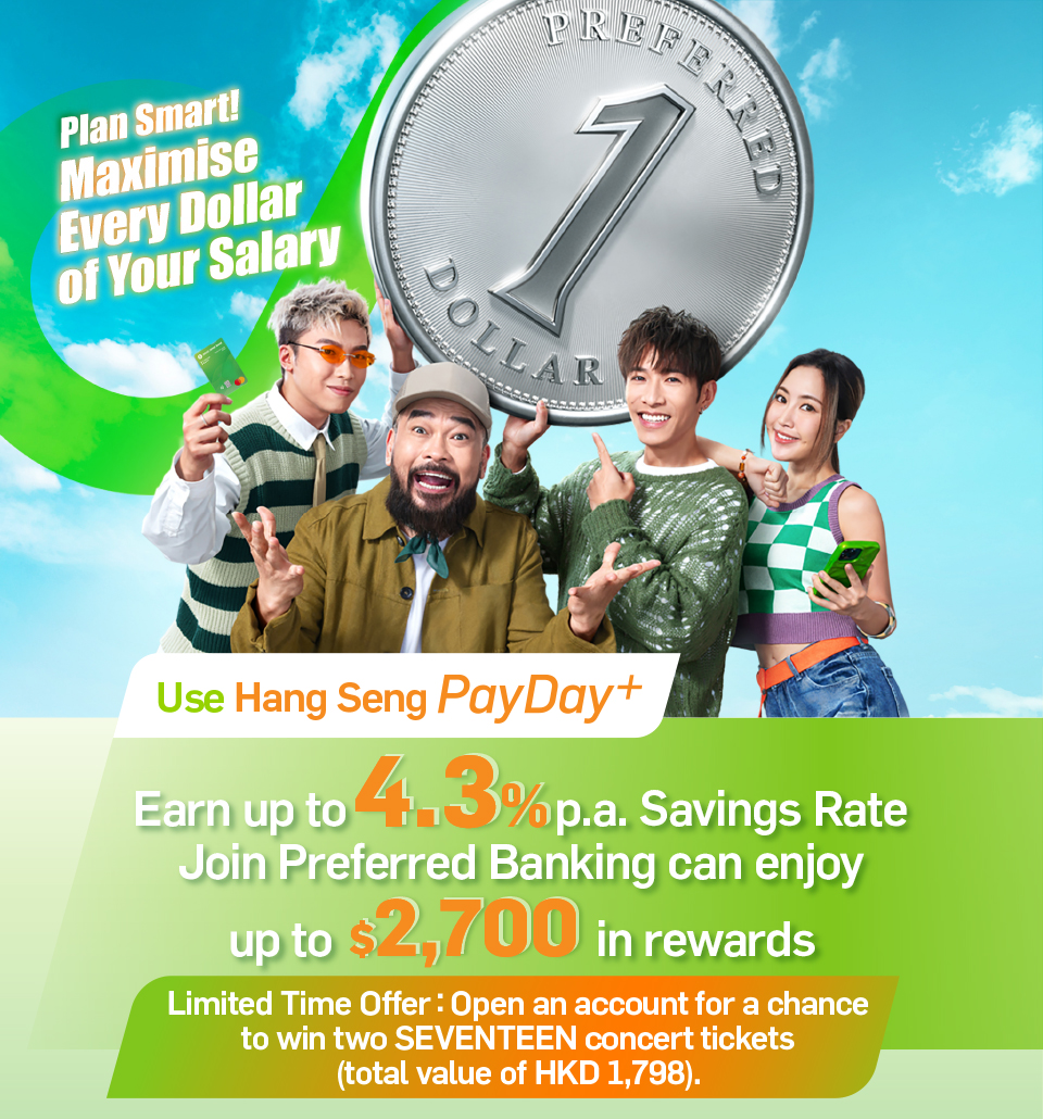 Plan Smart! Maximise Every Dollar of Your Salary Switch your payroll to PayDay+ Earn up to 4.3% p.a. Savings Rate Join Preferred Banking to enjoy up to $2,700 in rewards