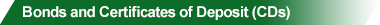 Bonds and Certificates of Deposit (CDs)