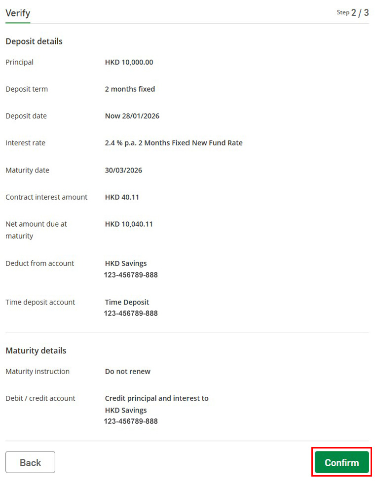 This is the webpage screen cap of Step 3