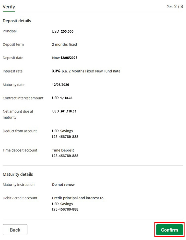 This is the webpage screen cap of Step 3