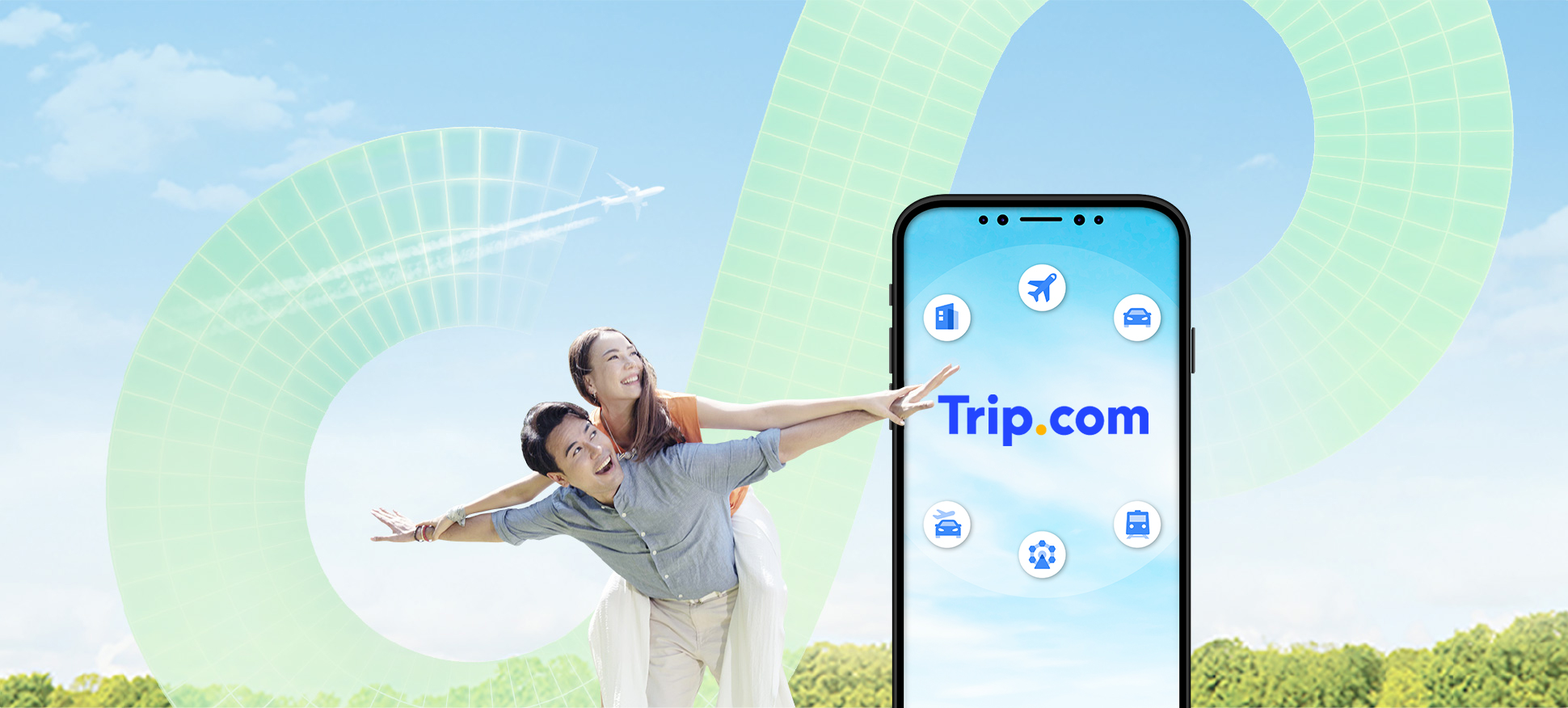 Instant offset spending with +FUN Dollars and earn extra up to $350 instant discount upon purchase of any travel products on Trip.com with Hang Seng Credit Card