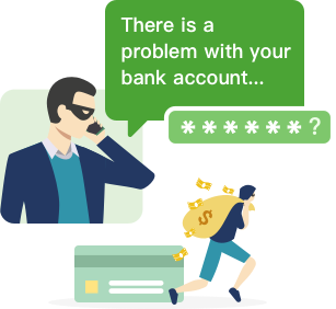 Phishing websites for stealing credit card information