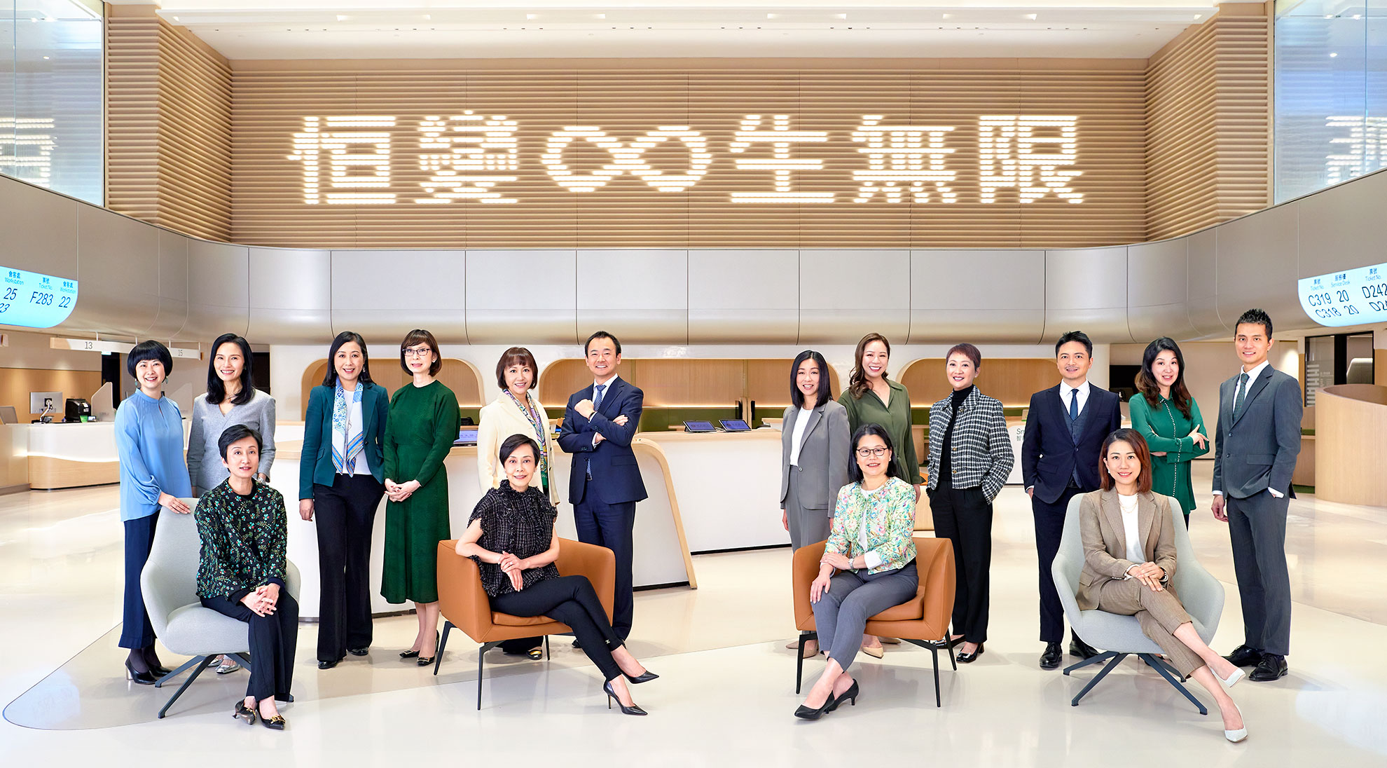 Group Photo of Senior Management