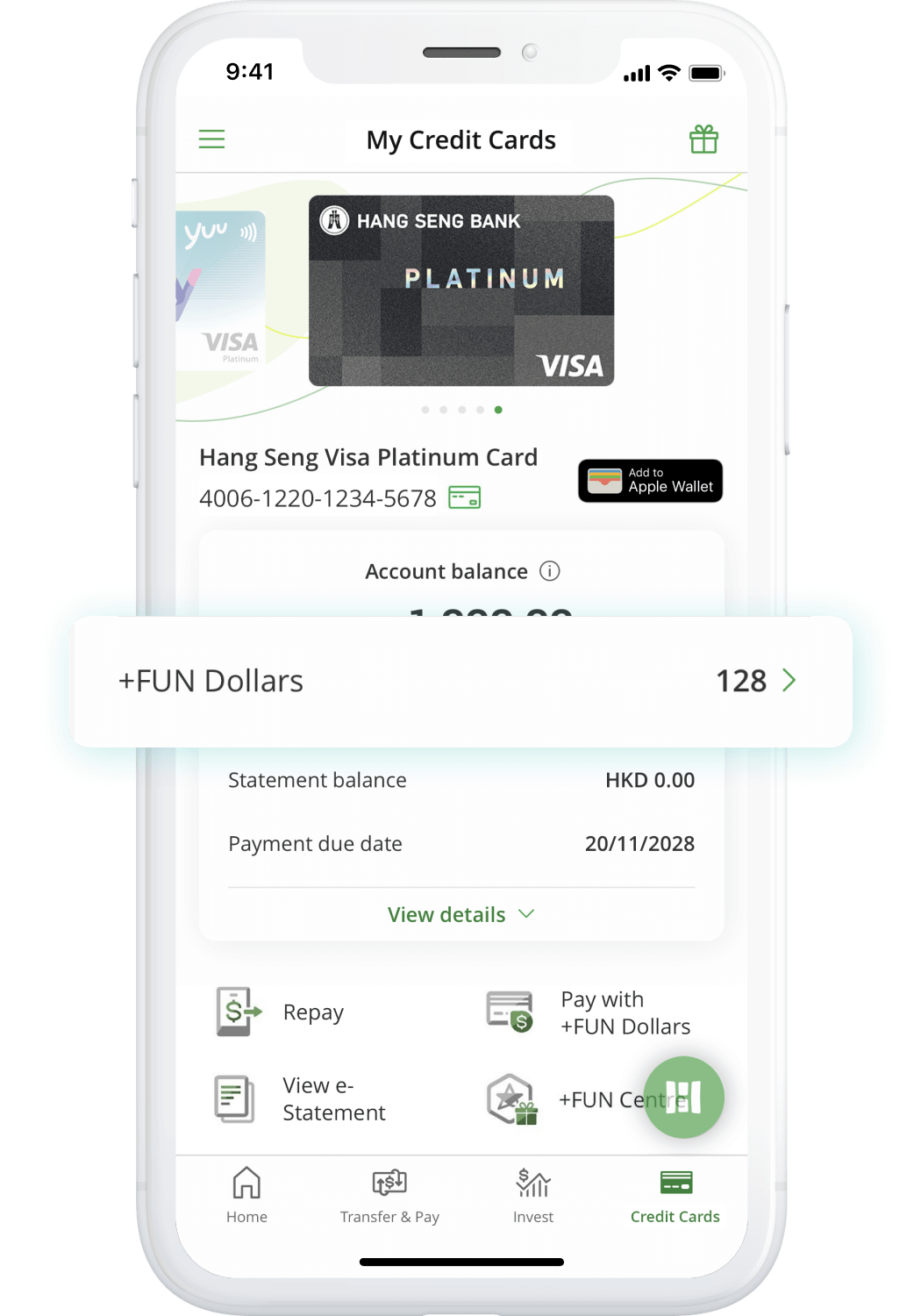 <div>Check rewards balance, expiry date and rewards transaction record for the past 3 months anywhere, anytime. +FUN Dollars is now being valid up to 2 years!</div>